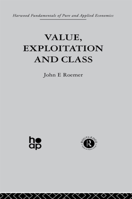 Value, Exploitation and Class, PDF eBook