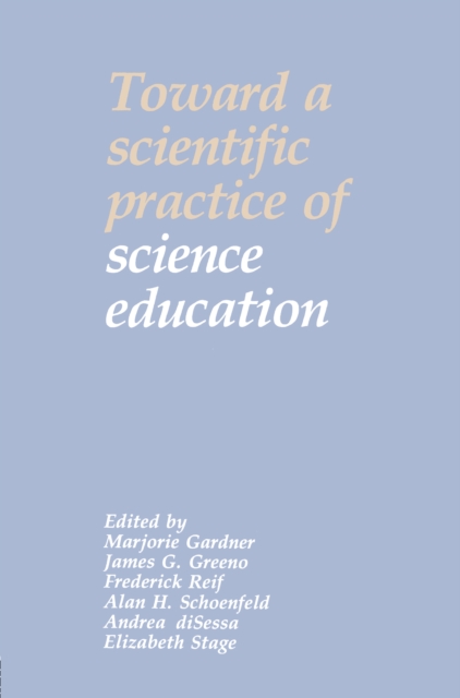 Toward a Scientific Practice of Science Education, PDF eBook