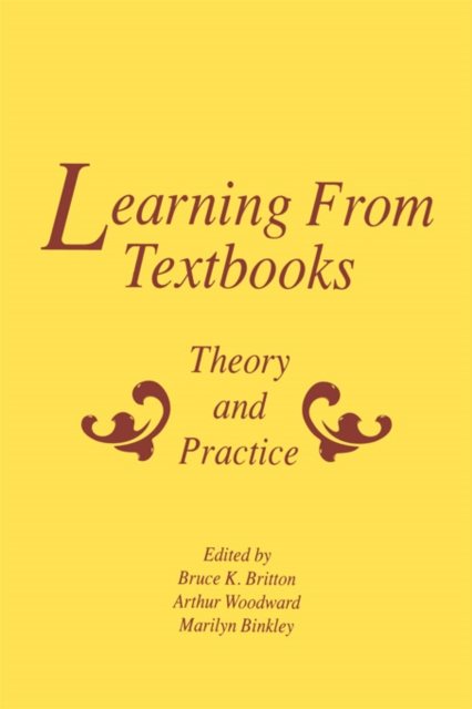 Learning From Textbooks : Theory and Practice, PDF eBook