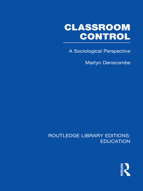Classroom Control (RLE Edu L), PDF eBook