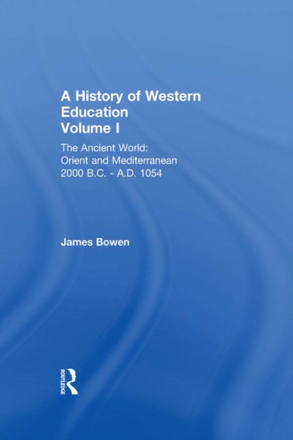Hist West Educ:Ancient World V 1, PDF eBook