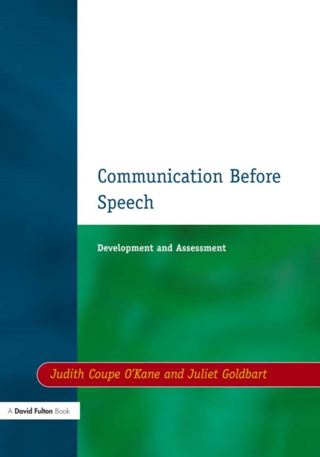 Communication before Speech : Development and Assessment, EPUB eBook