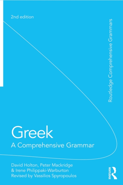 Greek: A Comprehensive Grammar of the Modern Language, PDF eBook