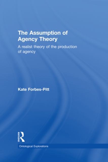 The Assumption of Agency Theory, PDF eBook