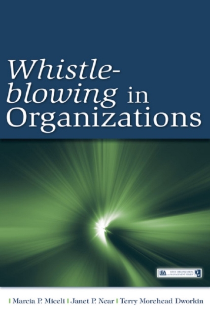 Whistle-Blowing in Organizations, PDF eBook