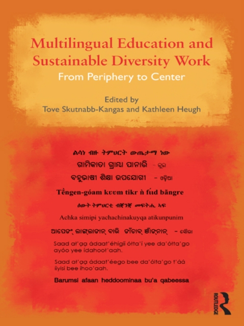 Multilingual Education and Sustainable Diversity Work : From Periphery to Center, EPUB eBook