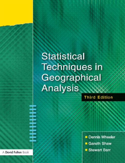 Statistical Techniques in Geographical Analysis, EPUB eBook