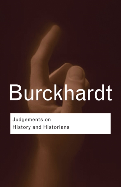 Judgements on History and Historians, PDF eBook