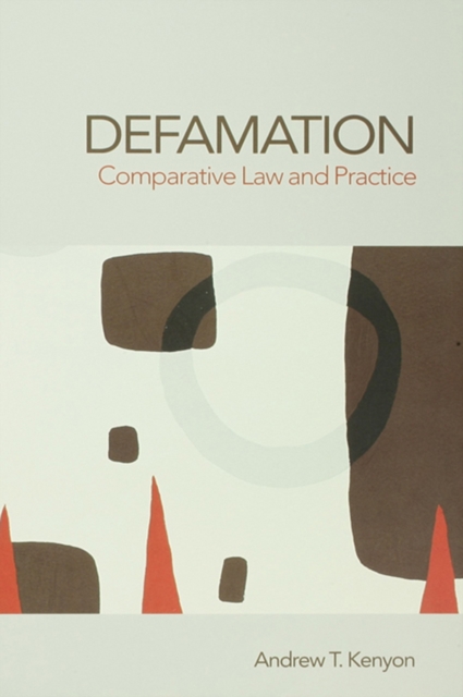 Defamation : Comparative Law and Practice, EPUB eBook
