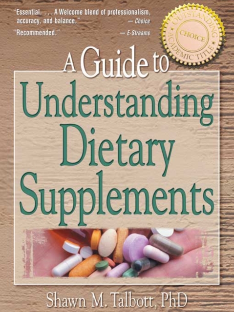A Guide to Understanding Dietary Supplements, PDF eBook