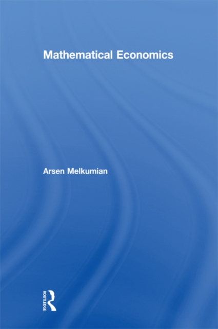 Mathematical Economics, PDF eBook
