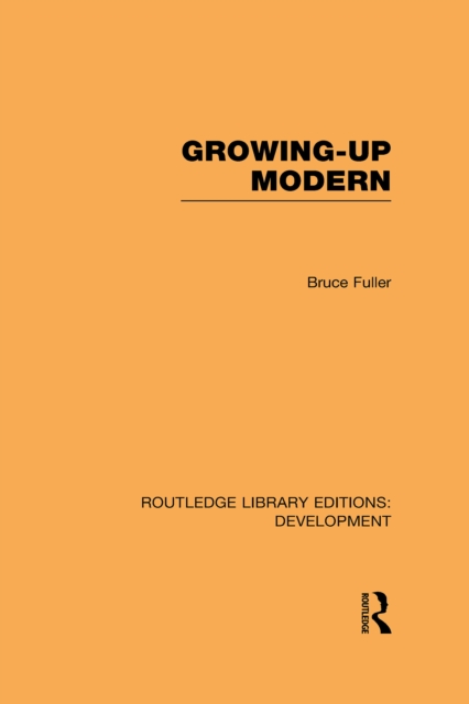 Routledge Library Editions: Development Mini-Set G: Education and Development, PDF eBook
