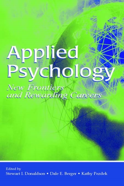 Applied Psychology : New Frontiers and Rewarding Careers, PDF eBook