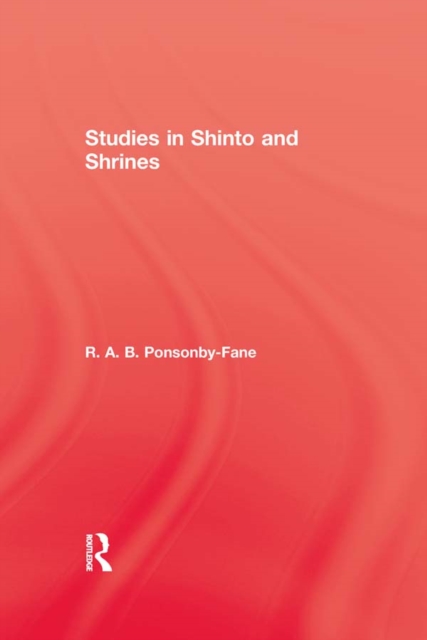 Studies In Shinto & Shrines, EPUB eBook