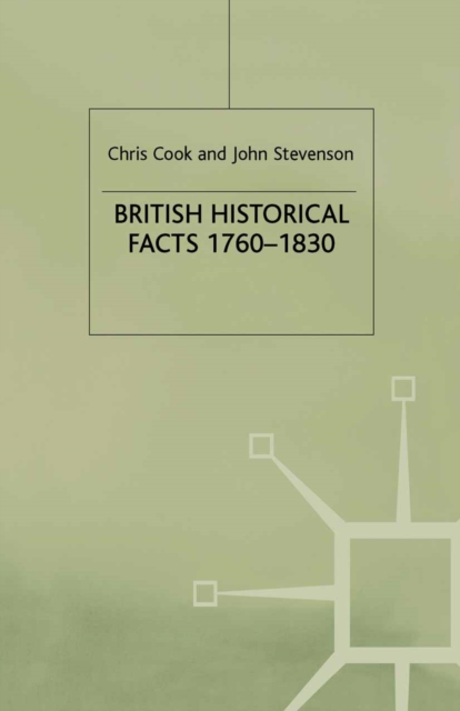 British Historical Facts, 1760-1830, PDF eBook