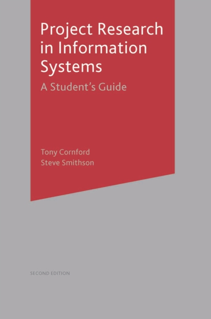 Project Research in Information Systems : A Student's Guide, PDF eBook