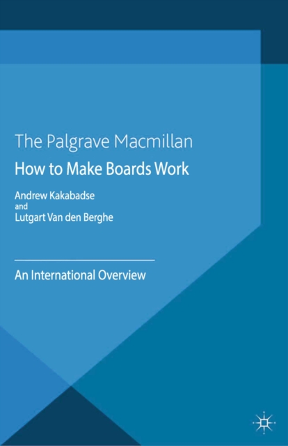 How to Make Boards Work : An International Overview, PDF eBook