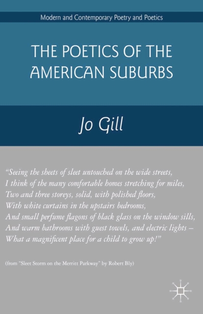 The Poetics of the American Suburbs, PDF eBook