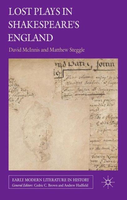 Lost Plays in Shakespeare's England, PDF eBook