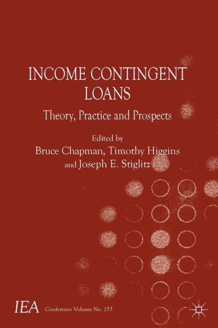 Income Contingent Loans : Theory, Practice and Prospects, PDF eBook