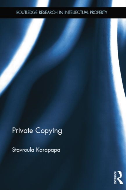 Private Copying, Paperback / softback Book