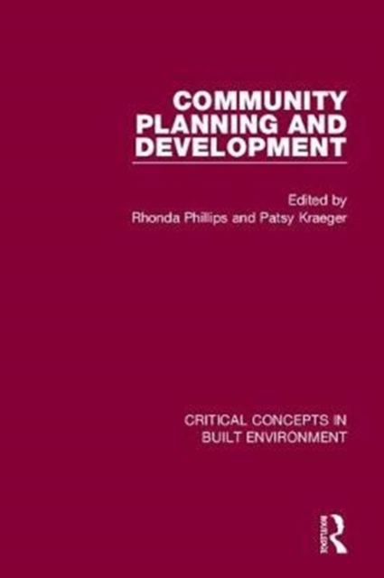 Community Planning and Development, Multiple-component retail product Book