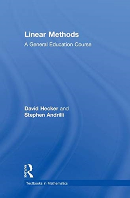 Linear Methods : A General Education Course, Hardback Book
