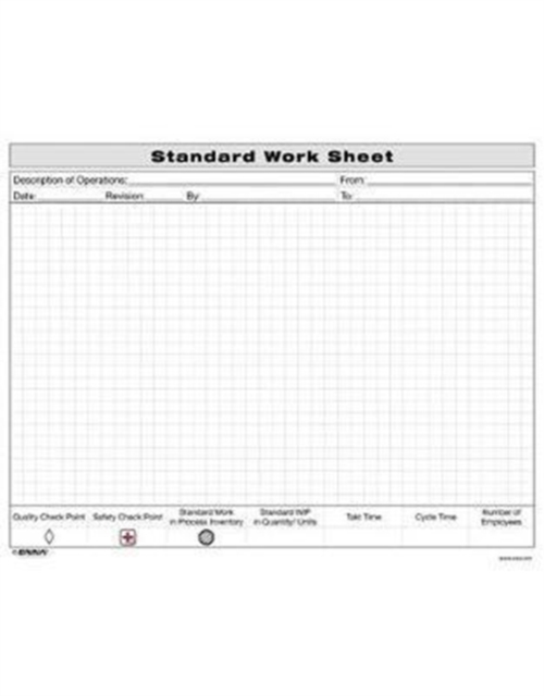 Standard Work Sheet, Loose-leaf Book