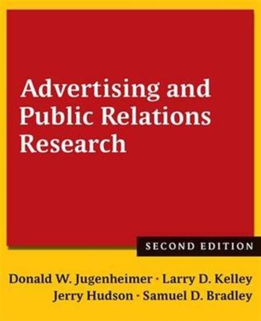 Advertising and Public Relations Research, Hardback Book