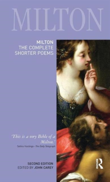 Milton: The Complete Shorter Poems, Hardback Book