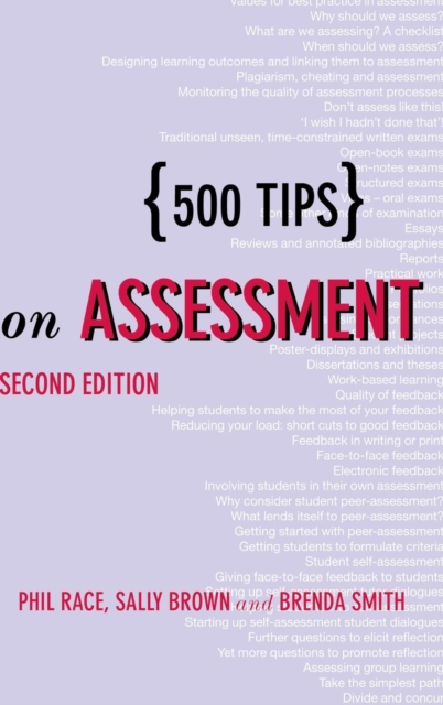 500 Tips on Assessment, Hardback Book