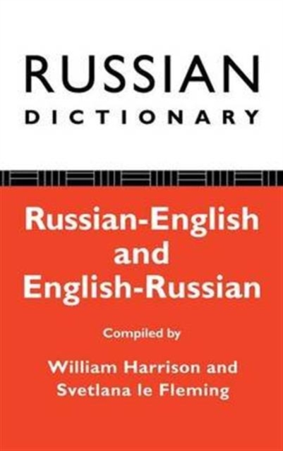 Russian Dictionary : Russian-English, English-Russian, Hardback Book