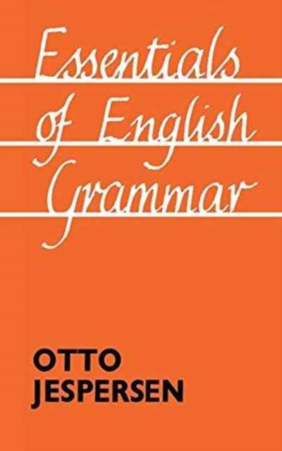 Essentials of English Grammar : 25th Impression, 1987, Hardback Book