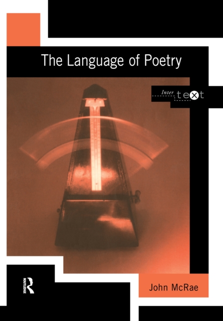 The Language of Poetry, Hardback Book