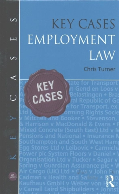Key Cases: Employment Law, Hardback Book