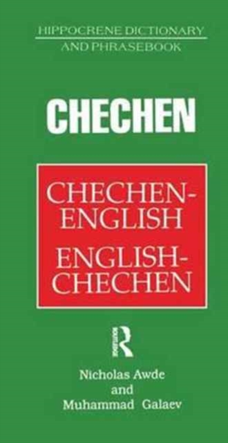Chechen-English English-Chechen Dictionary and Phrasebook, Hardback Book