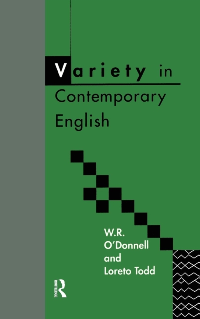 Variety in Contemporary English, Hardback Book