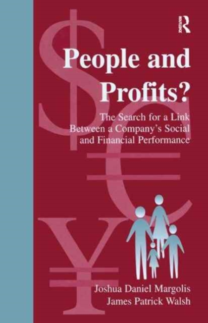 People and Profits? : The Search for A Link Between A Company's Social and Financial Performance, Hardback Book