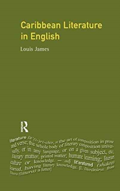 Caribbean Literature in English, Hardback Book