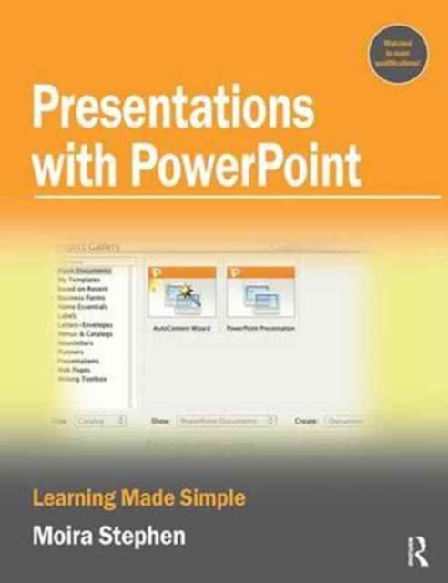 Presentations with PowerPoint, Hardback Book