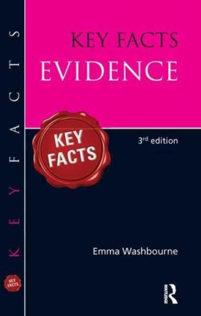 Key Facts Evidence, Hardback Book