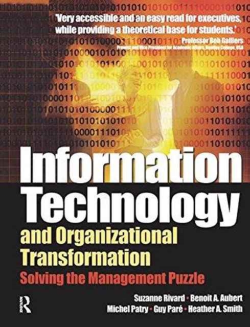 Information Technology and Organizational Transformation, Hardback Book
