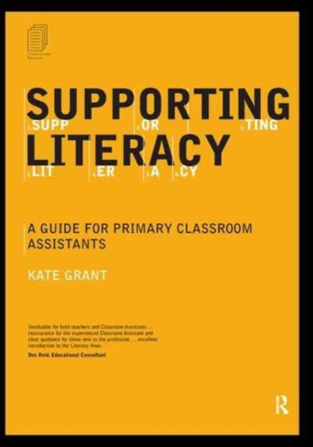 Supporting Literacy : A Guide for Primary Classroom Assistants, Hardback Book