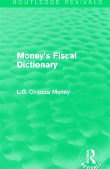 Money's Fiscal Dictionary, Hardback Book