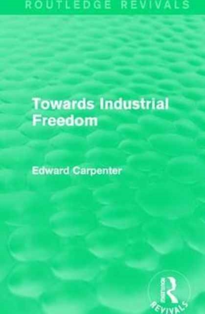 Towards Industrial Freedom, Paperback / softback Book