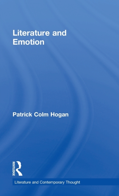 Literature and Emotion, Hardback Book