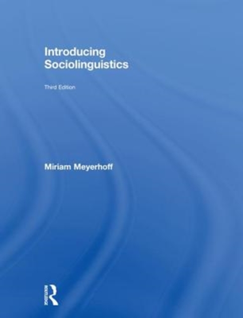 Introducing Sociolinguistics, Hardback Book