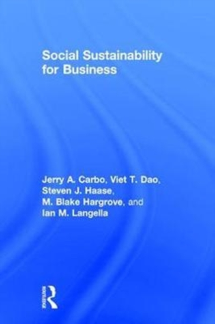 Social Sustainability for Business, Hardback Book
