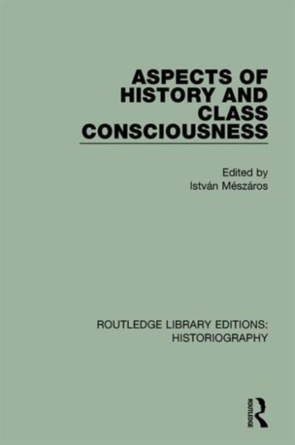 Aspects of History and Class Consciousness, Hardback Book