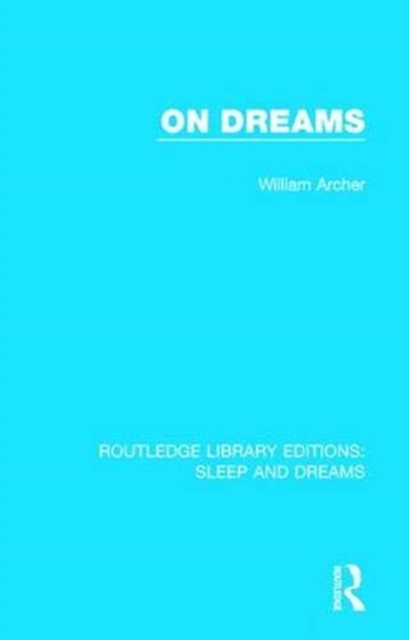On Dreams, Paperback / softback Book